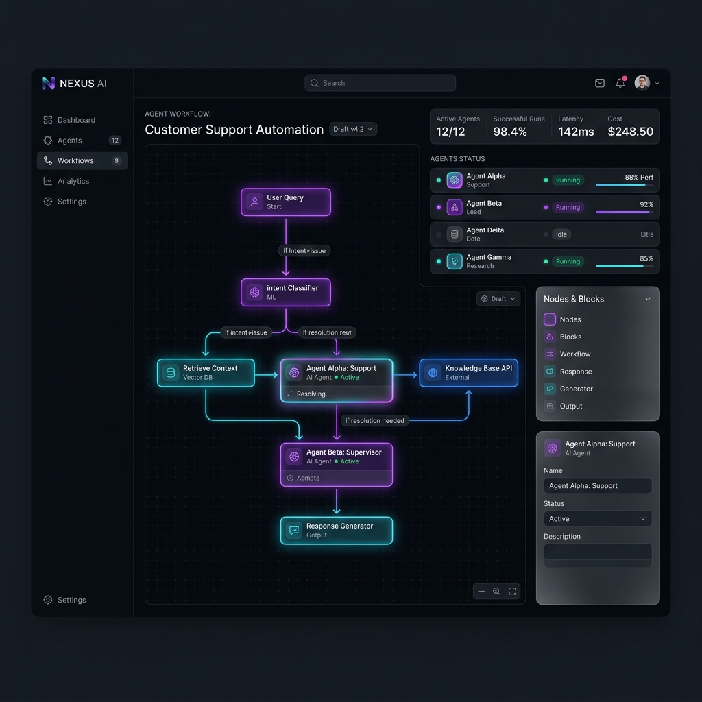 15AI Agent Dashboard Preview